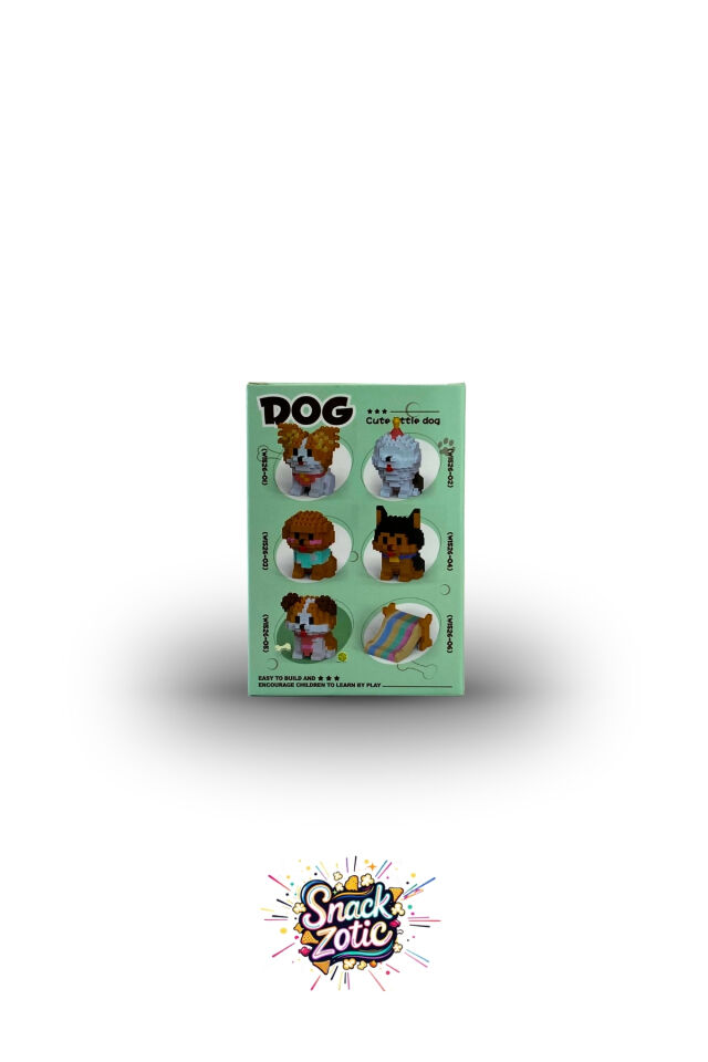 Tianyuan Dog Bricks Hobi Seti | Snackzotic