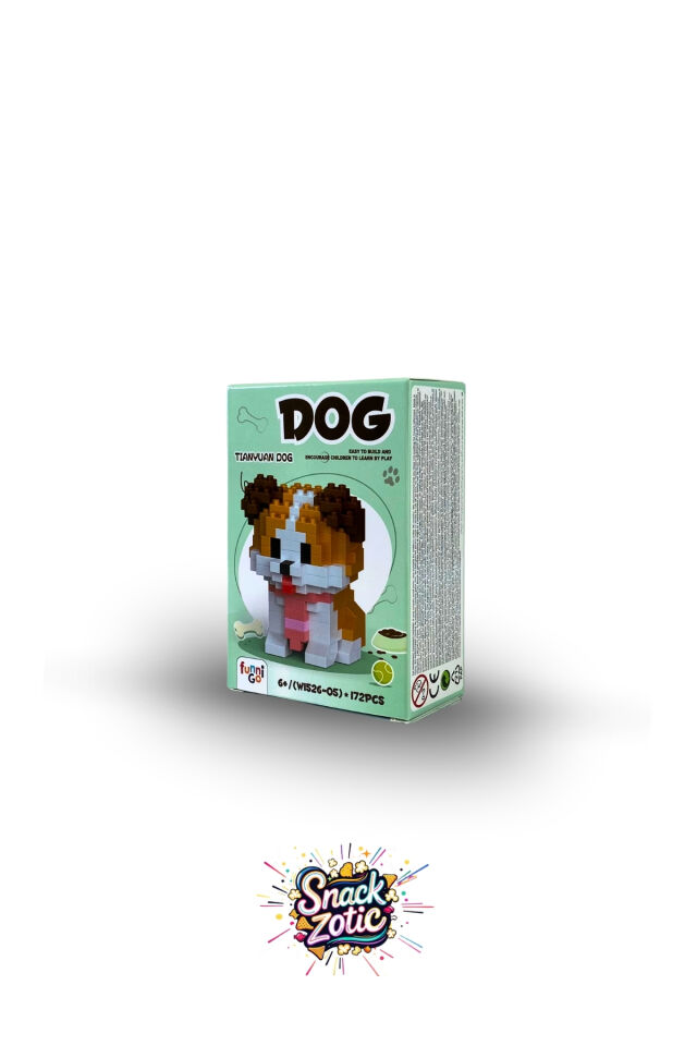 Tianyuan Dog Bricks Hobi Seti | Snackzotic