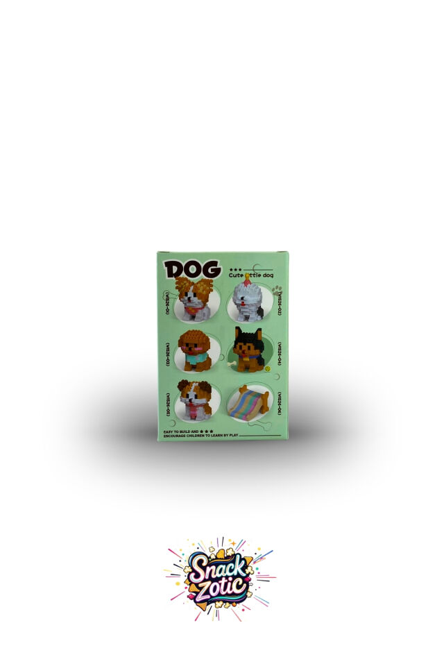 Doberman Pinscher Bricks Hobi Seti | Snackzotic