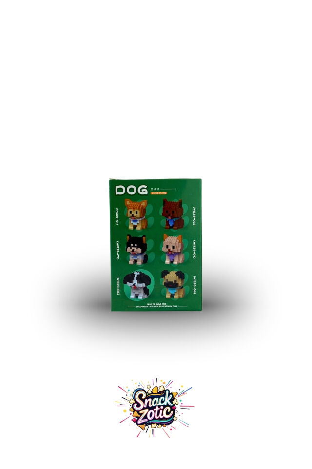 Chaozhou Dog Bricks Hobi Seti | Snackzotic