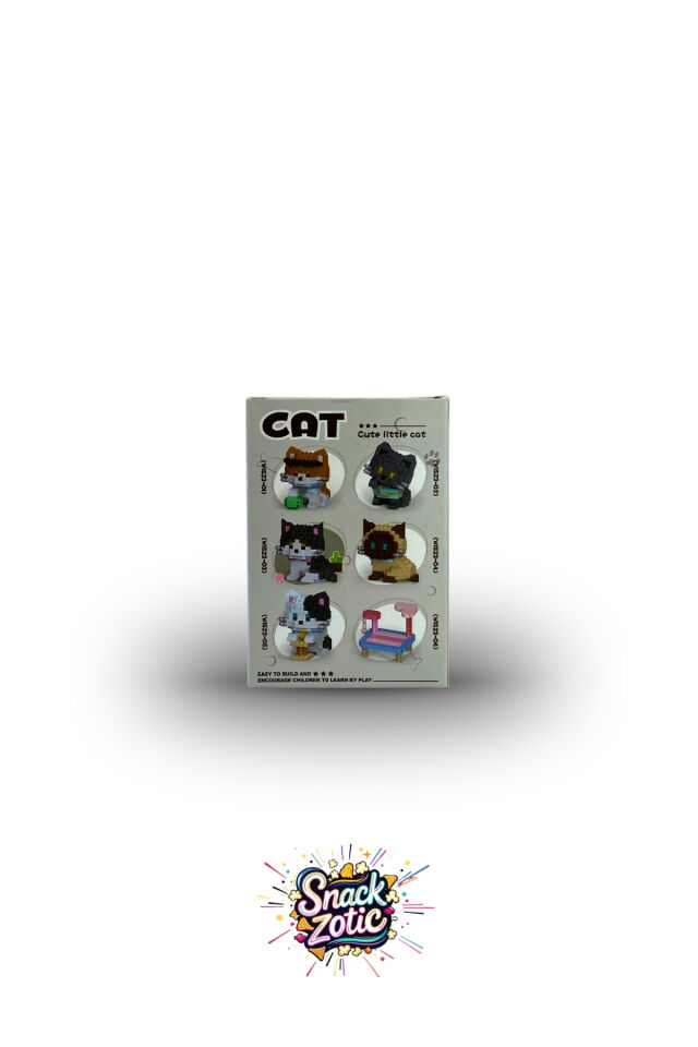 British Shorthair Cat Bricks Hobi Seti | Snackzotic