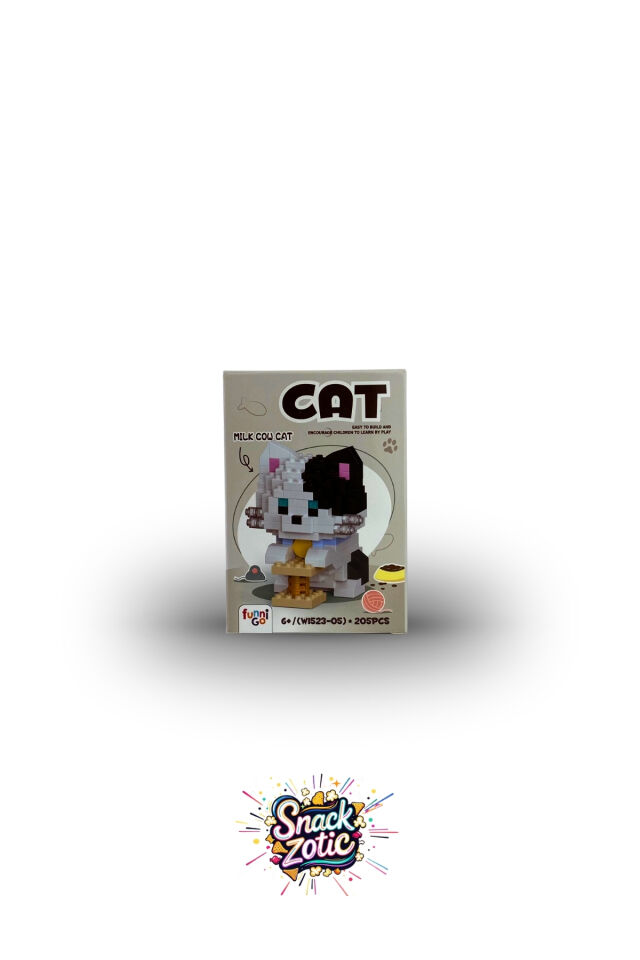 Milk Cow Cat Bricks Hobi Seti | Snackzotic