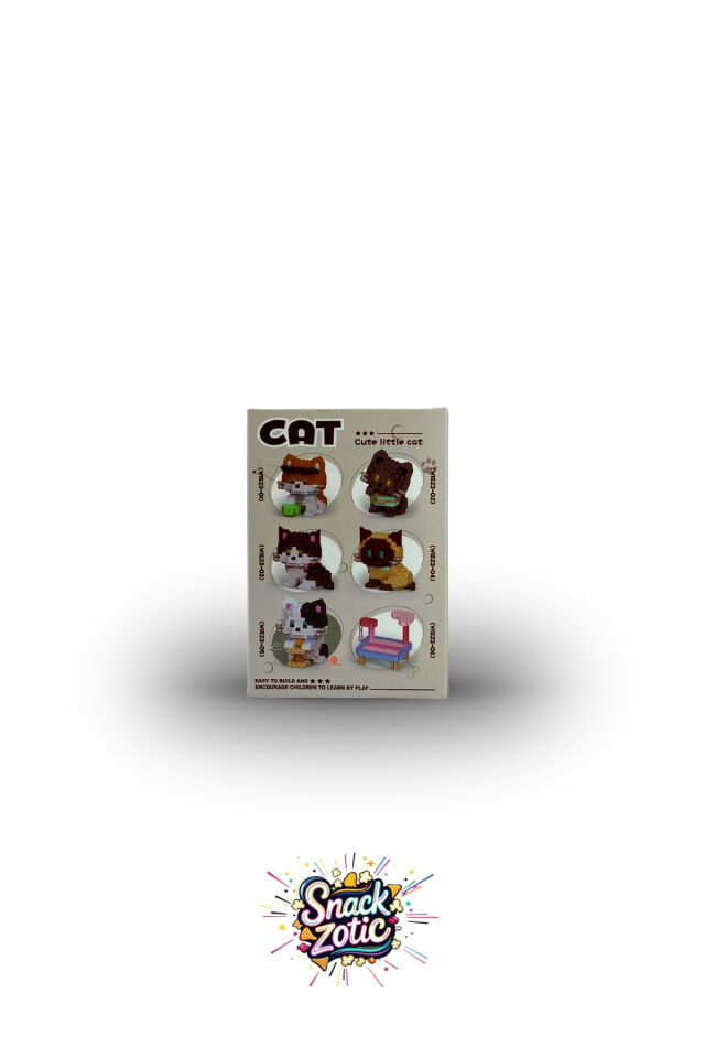 Milk Cow Cat Bricks Hobi Seti | Snackzotic