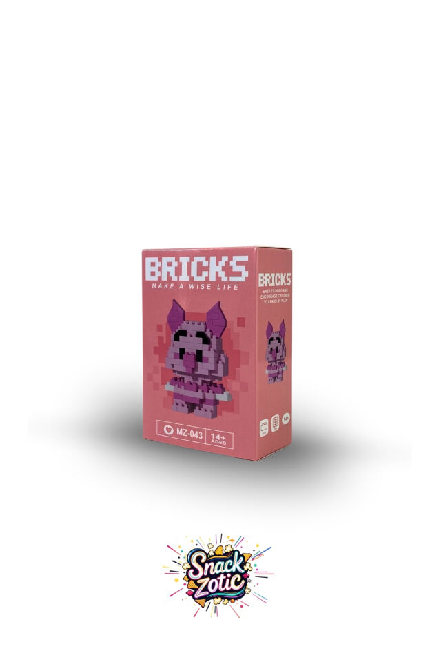 Winnie the Pooh Piglet Bricks Hobi Seti | Snackzotic
