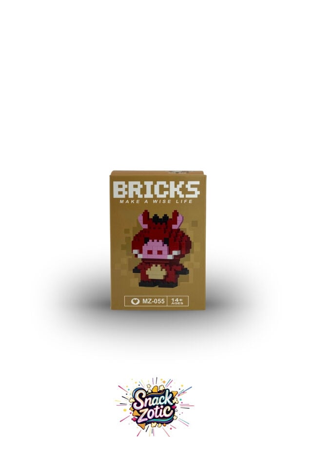 Aslan Kral Pumbaa Bricks Hobi Seti | Snackzotic