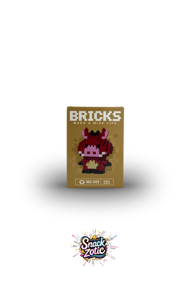 Aslan Kral Pumbaa Bricks Hobi Seti | Snackzotic