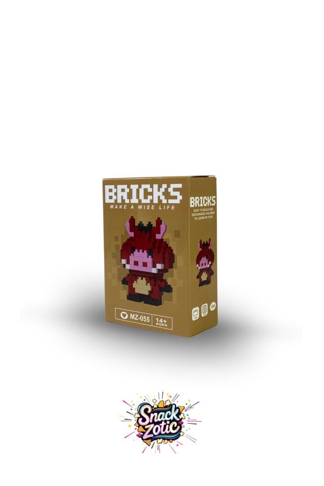 Aslan Kral Pumbaa Bricks Hobi Seti | Snackzotic