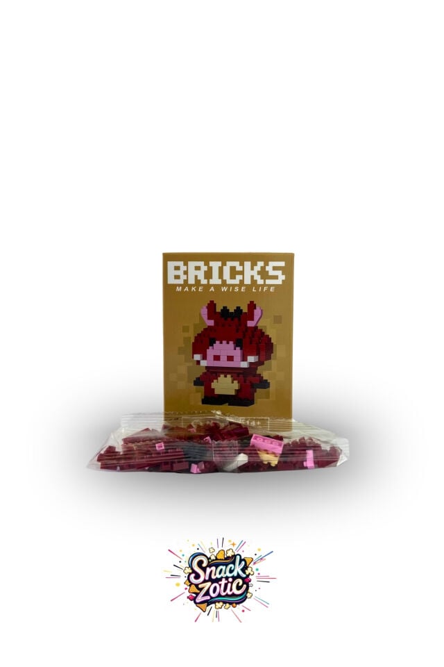 Aslan Kral Pumbaa Bricks Hobi Seti | Snackzotic