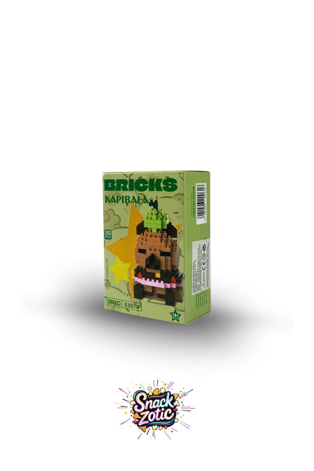 Karpuz Tutan Capybara Bricks Hobi Seti | Snackzotic