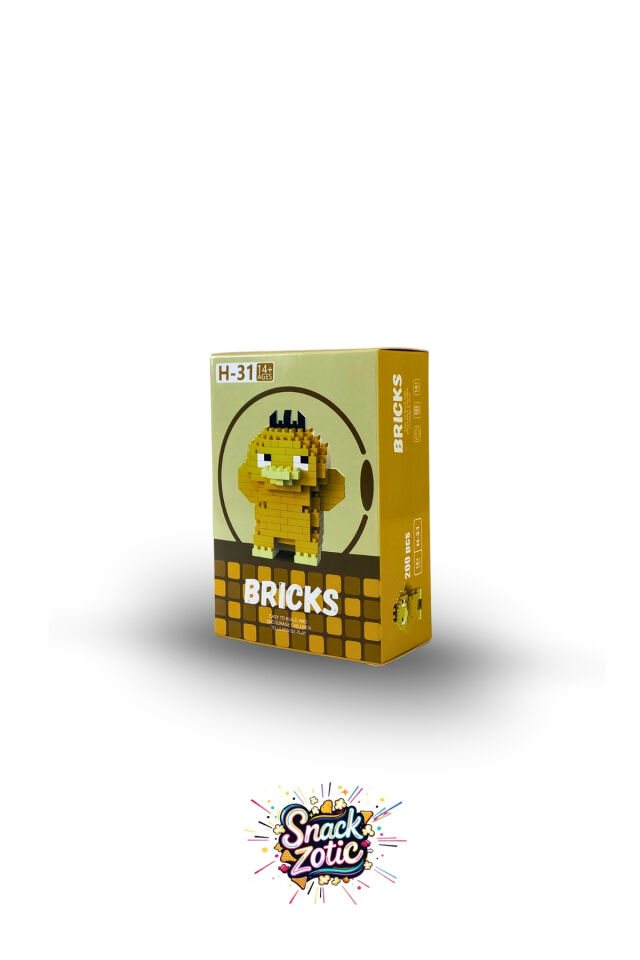 Pokémon Psyduck Bricks Hobi Seti | Snackzotic