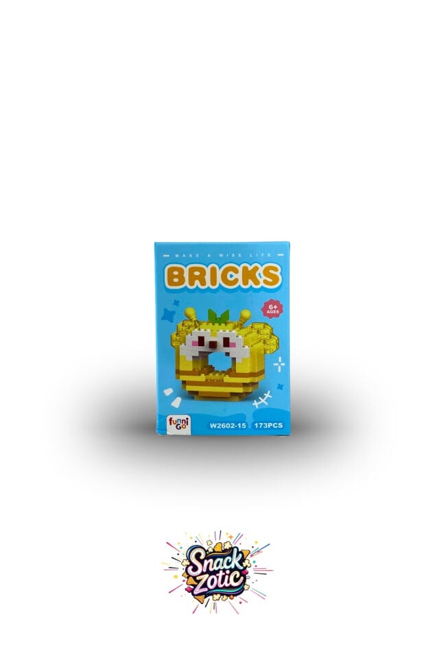 Donut Temalı Arı Bricks Hobi Seti | Snackzotic