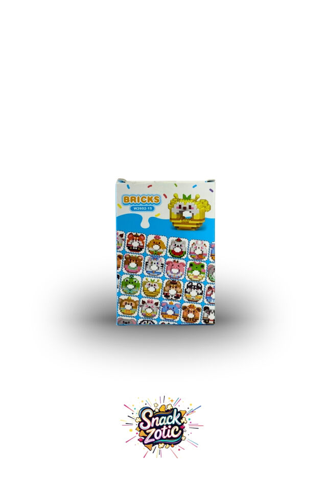 Donut Temalı Arı Bricks Hobi Seti | Snackzotic
