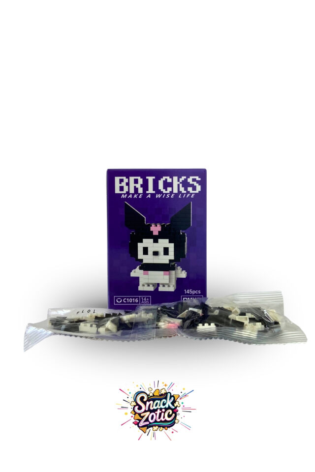 Sanrio Kuromi Bricks Hobi Seti | Snackzotic