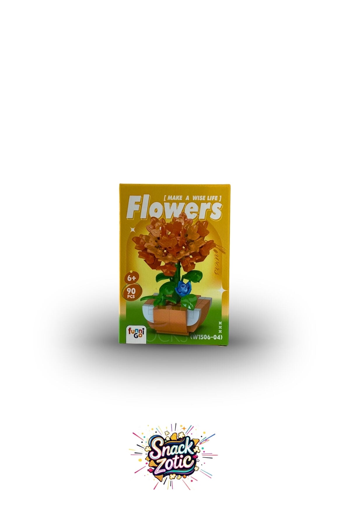 Bricks Plants Series W1506-04 (Krizantem)