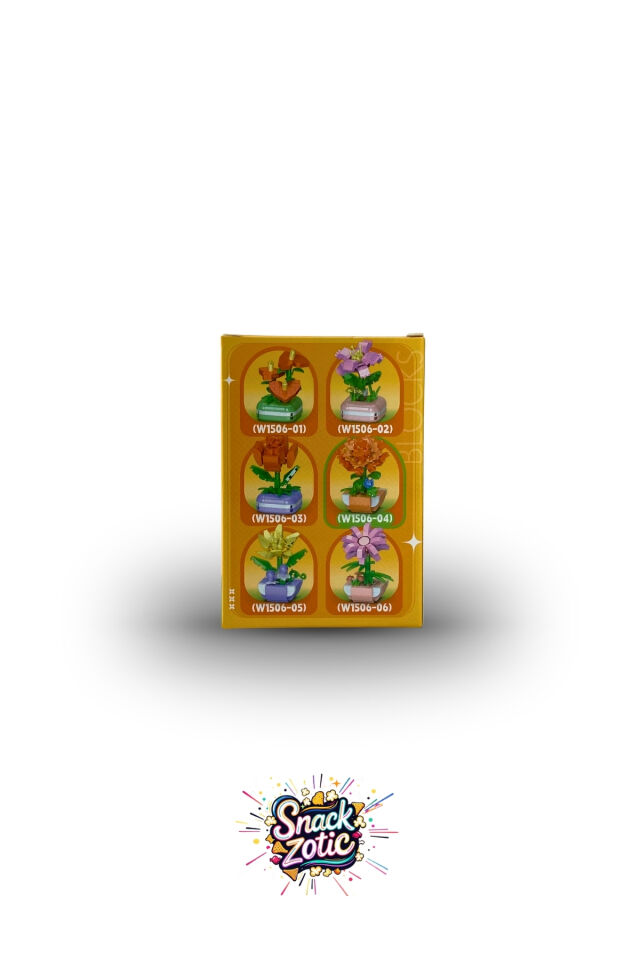Turuncu Krizantem Kasımpatı Bricks Hobi Seti | Snackzotic