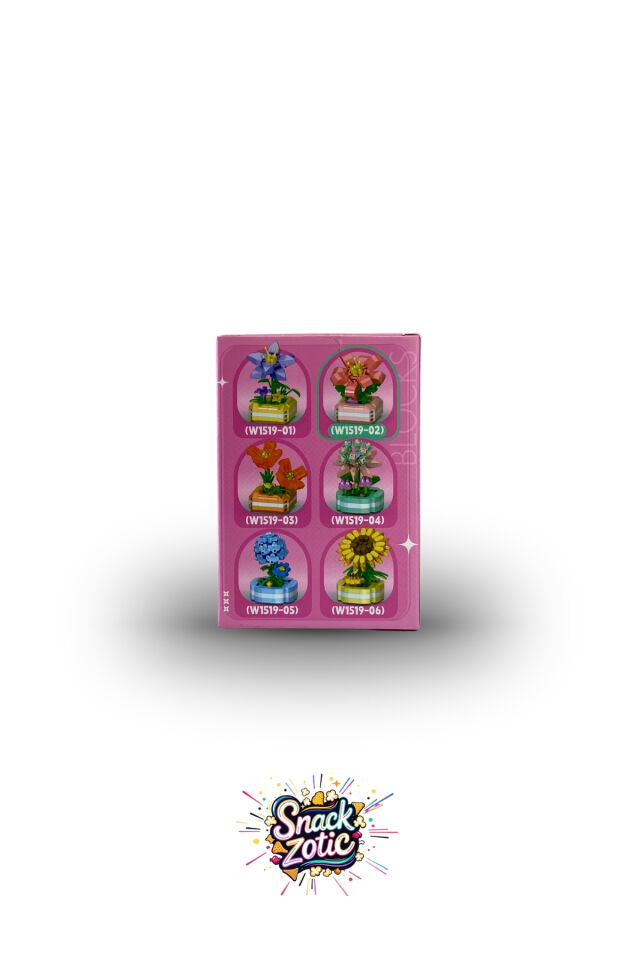 Mercan Pembesi Zambak Bricks Hobi Seti | Snackzotic