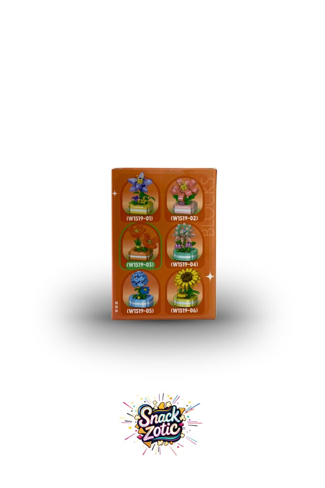 Turuncu Lale Bricks Hobi Seti | Snackzotic