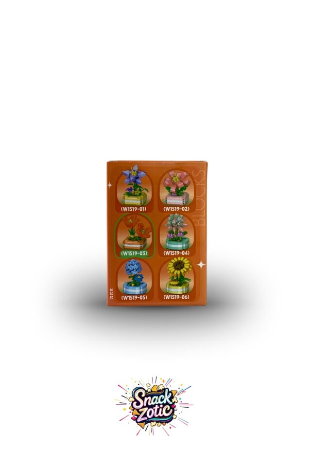 Bricks Plants Series W1519-03 (Lale)