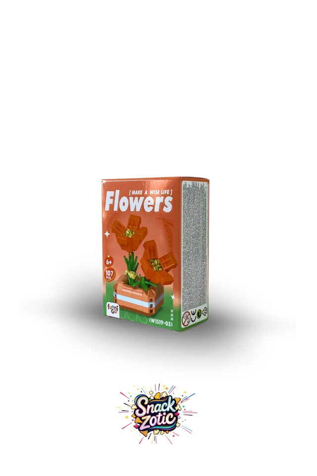 Turuncu Lale Bricks Hobi Seti | Snackzotic