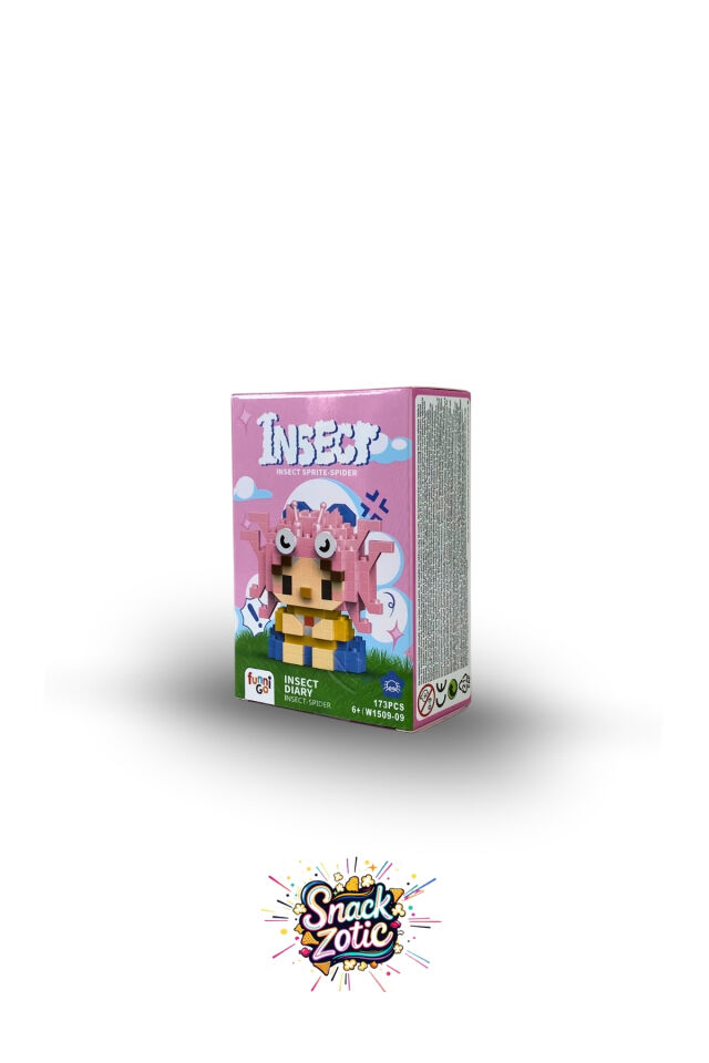 Renkli Örümcek Bricks Hobi Seti | Snackzotic