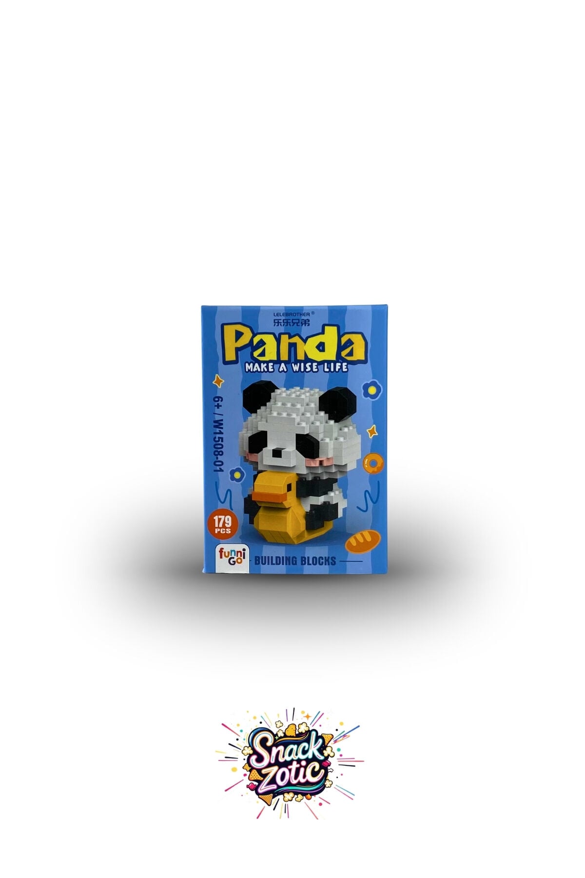 Ördekli Panda Bricks Hobi Seti | Snackzotic