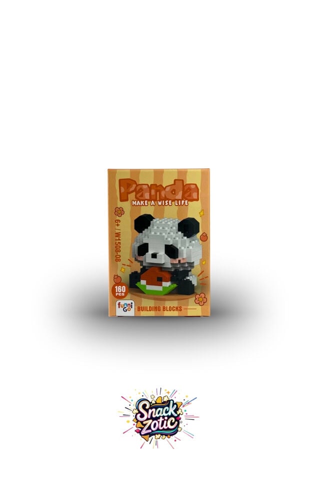 Karpuzlu Panda Bricks Hobi Seti | Snackzotic