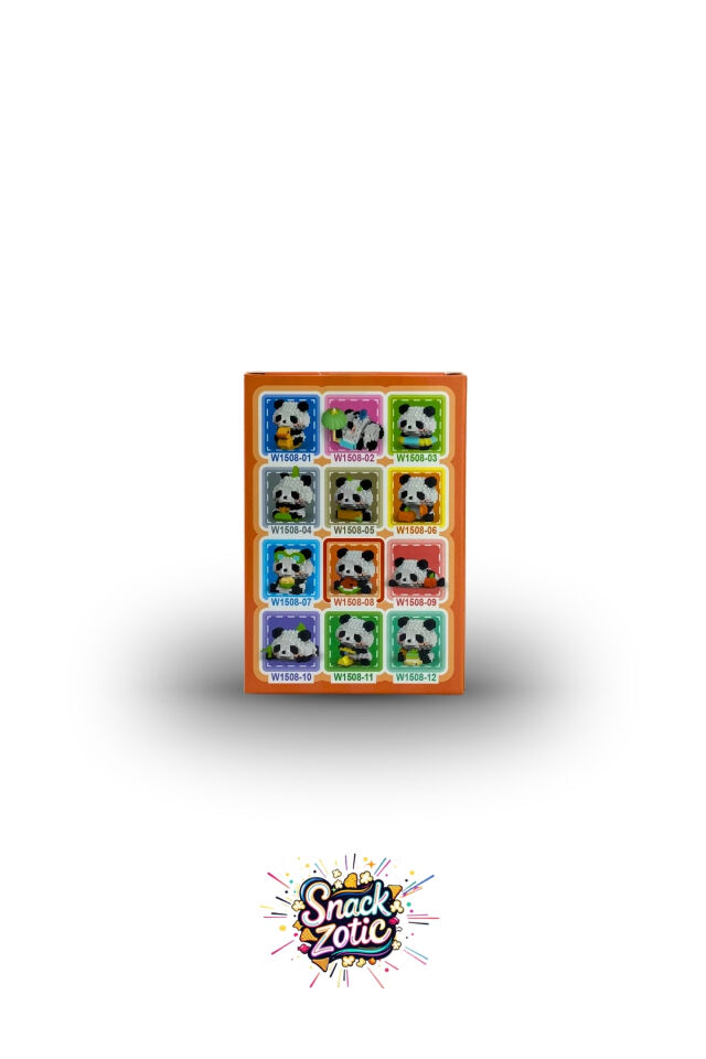 Karpuzlu Panda Bricks Hobi Seti | Snackzotic