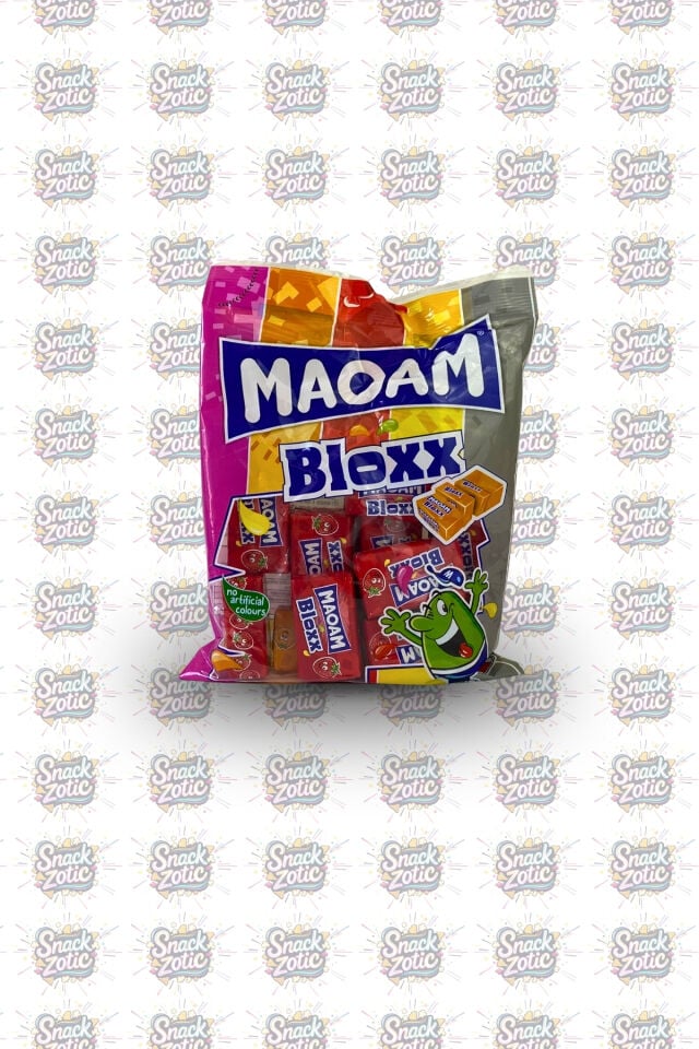 Maoam Bloxx Karışık Meyveli Şeker | Snackzotic
