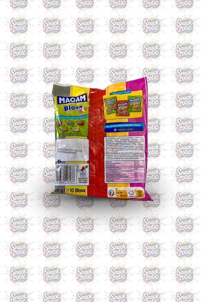 Maoam Bloxx Karışık Meyveli Yumuşak Şeker