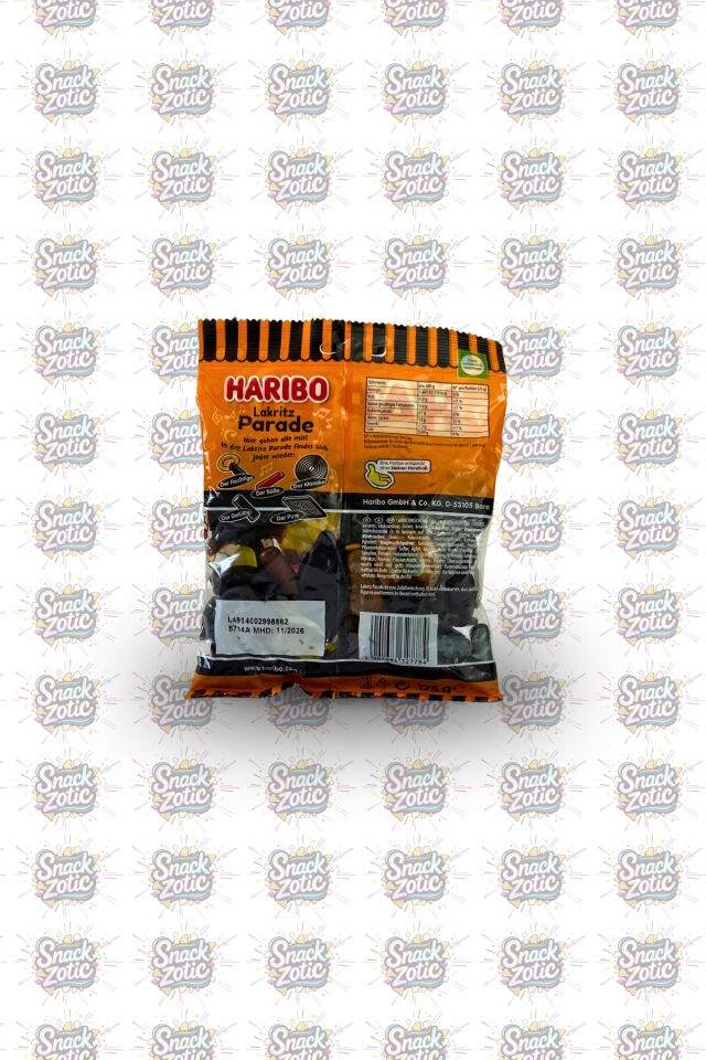 Haribo Lakritz Parade Karışık Meyan | Snackzotic