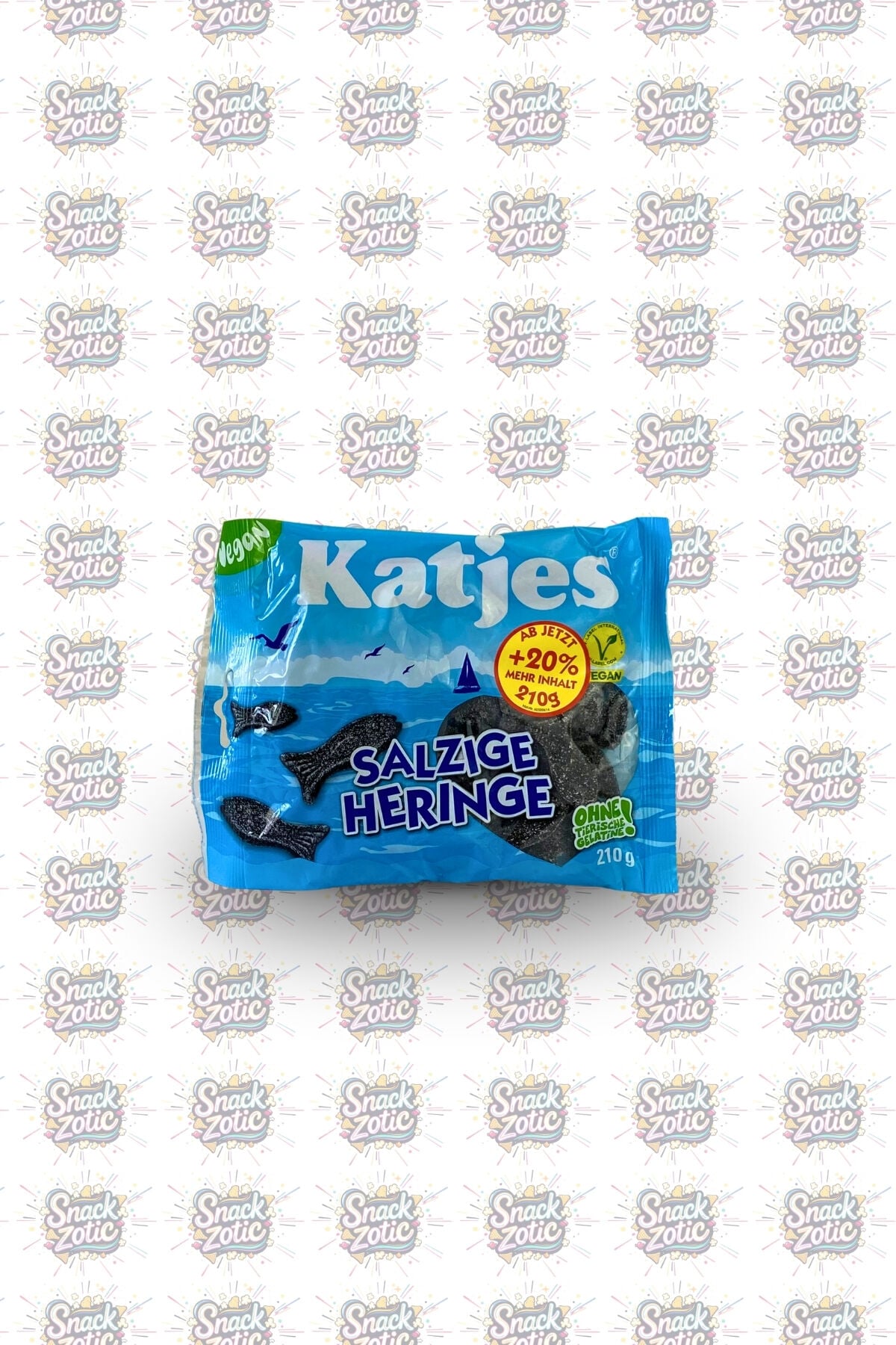 Katjes Salzige Heringe Vegan Şeker | Snackzotic