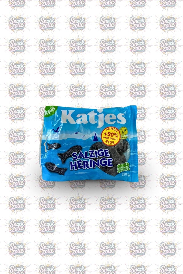 Katjes Salzige Heringe Vegan Şeker | Snackzotic