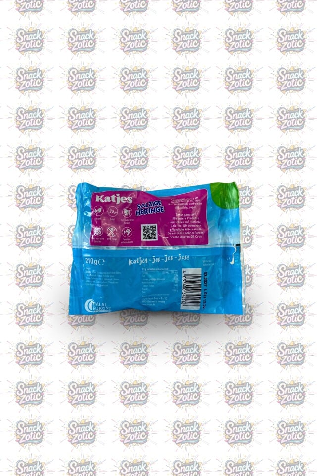 Katjes Salzige Heringe Vegan Şeker | Snackzotic