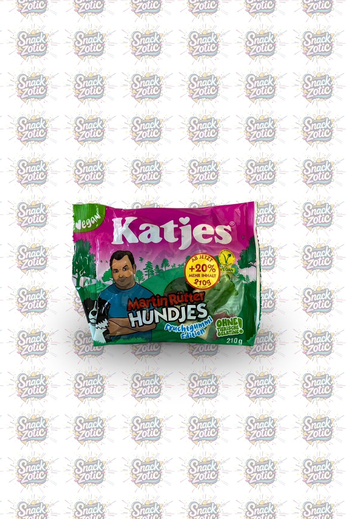 Katjes Hundjes Martin Rutter Vegan Jelibon