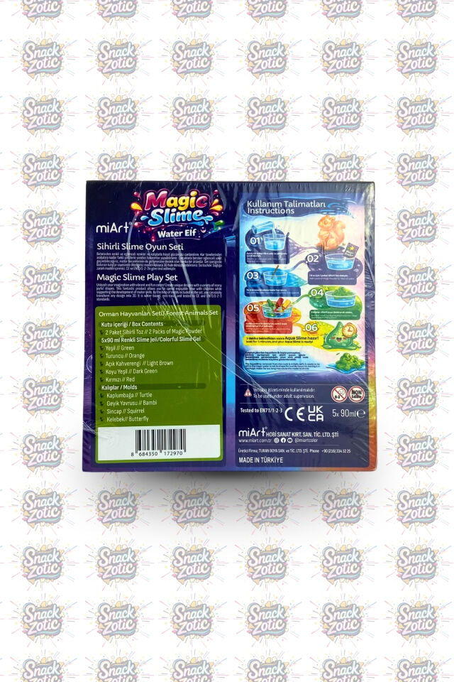 Magic Slime Water Elf Orman Hayvanları Seti | Snackzotic