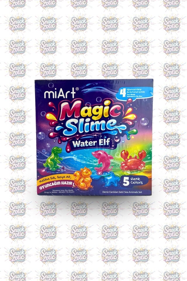 Magic Slime Water Elf Deniz Canlıları Seti | Snackzotic