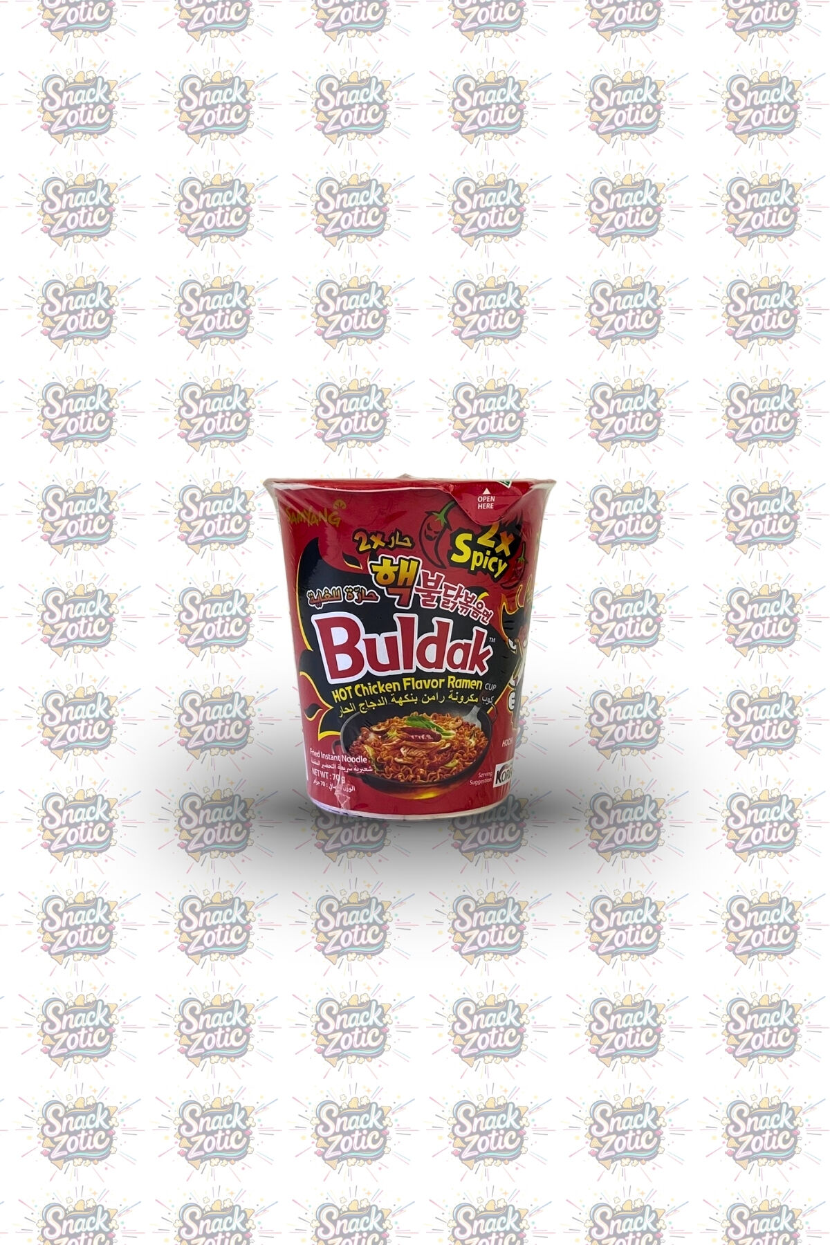 Samyang Buldak 2X Spicy Hot Chicken Flavor Ramen Cup