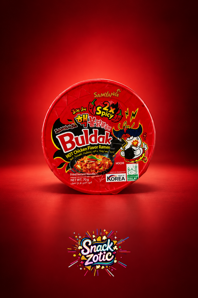 Samyang Buldak 2X Spicy Hot Chicken Flavor Ramen Cup