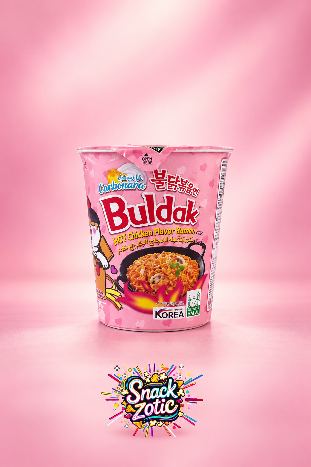 Samyang Buldak Carbonara Hot Chicken Flavor Ramen Cup