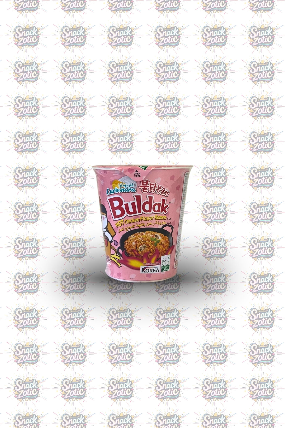 Samyang Buldak Carbonara Hot Chicken Flavor Ramen Cup