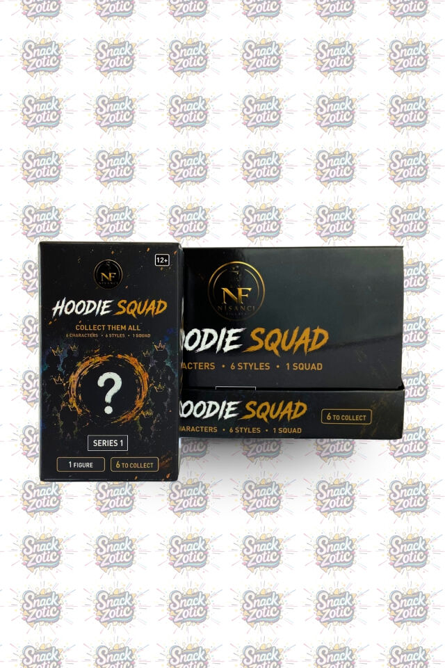Hoodie Squad Series 1 Sürpriz Figür Serisi | Snackzotic