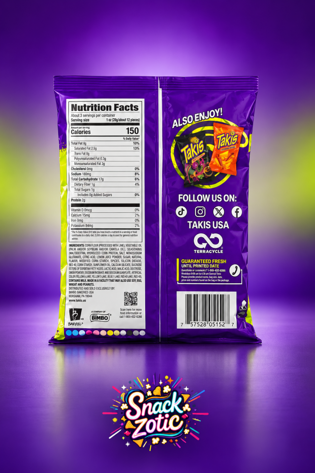 Takis Chile Limon Mild Chilli Lime