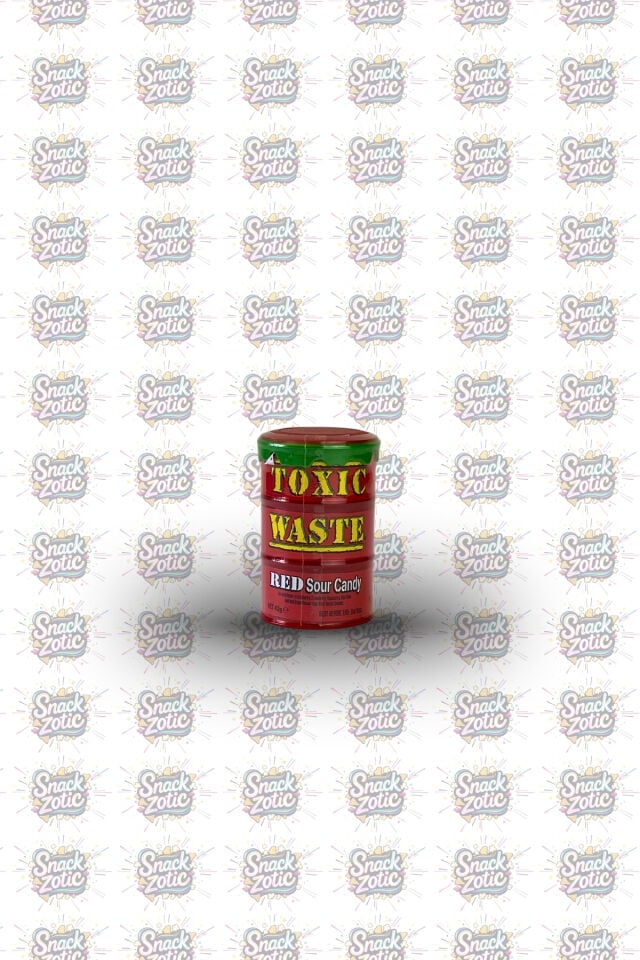 Toxic Waste Red Sour Candy