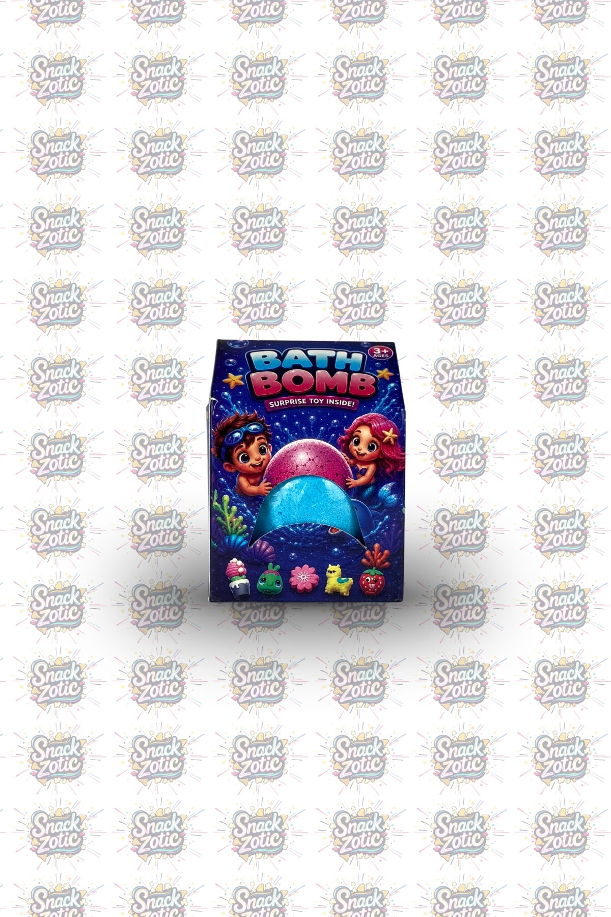 Bath Bomb Surprise Toy Inside Mermaid | Snackzotic