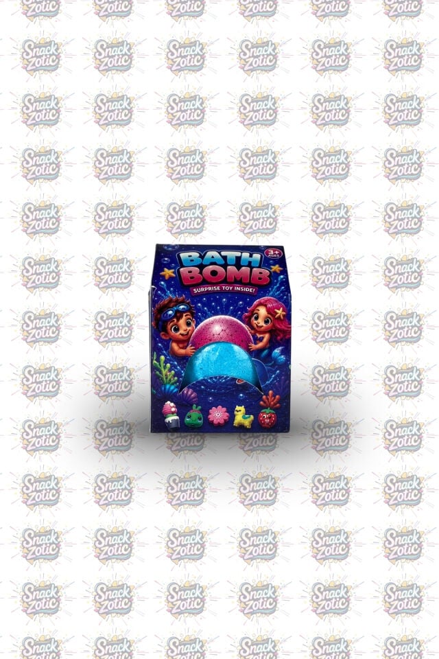 Bath Bomb Surprise Toy Inside Mermaid | Snackzotic