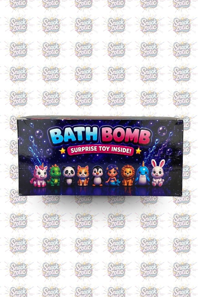 Bath Bomb Surprise Toy Inside 9'lu Kutu | Snackzotic