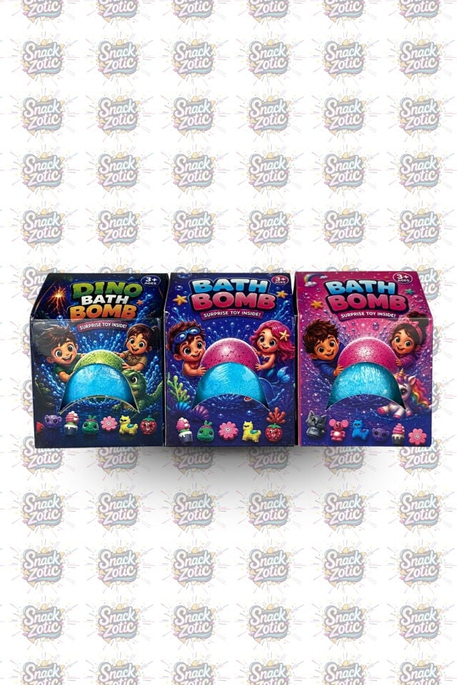 Bath Bomb Surprise Toy Inside 9'lu Kutu | Snackzotic