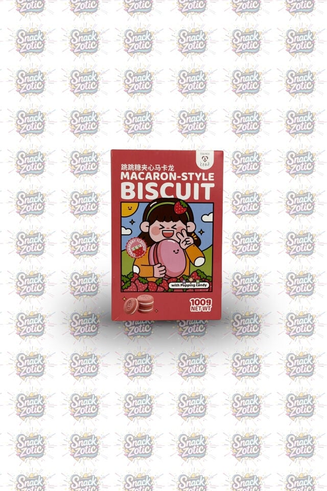 Tokimeki Macaron Biscuit Strawberry
