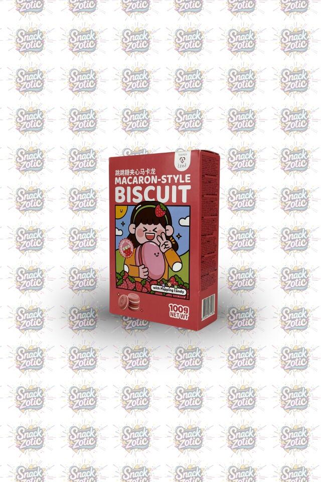 Tokimeki Macaron Biscuit Strawberry