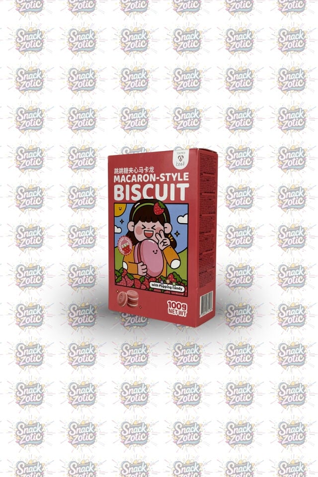 Tokimeki Macaron Biscuit Strawberry